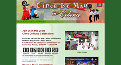 Desktop Screenshot of cincodemayocelina.com